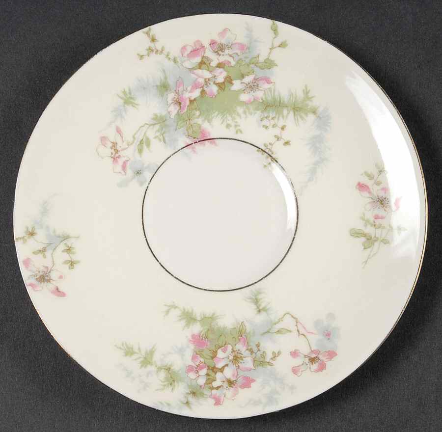 Apple Blossom (New York) Saucer by Haviland-1