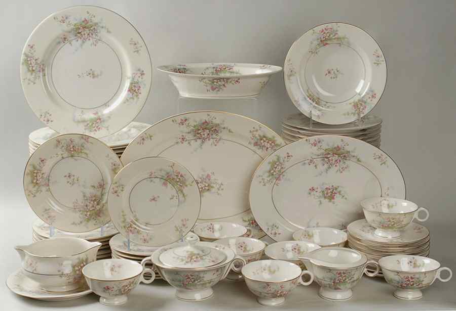Apple Blossom (New York) 55 Piece Estate Set by Haviland-1