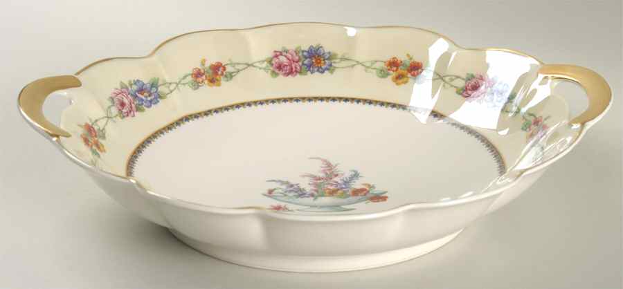 Aquitania 10" Round Vegetable Bowl by Haviland-1