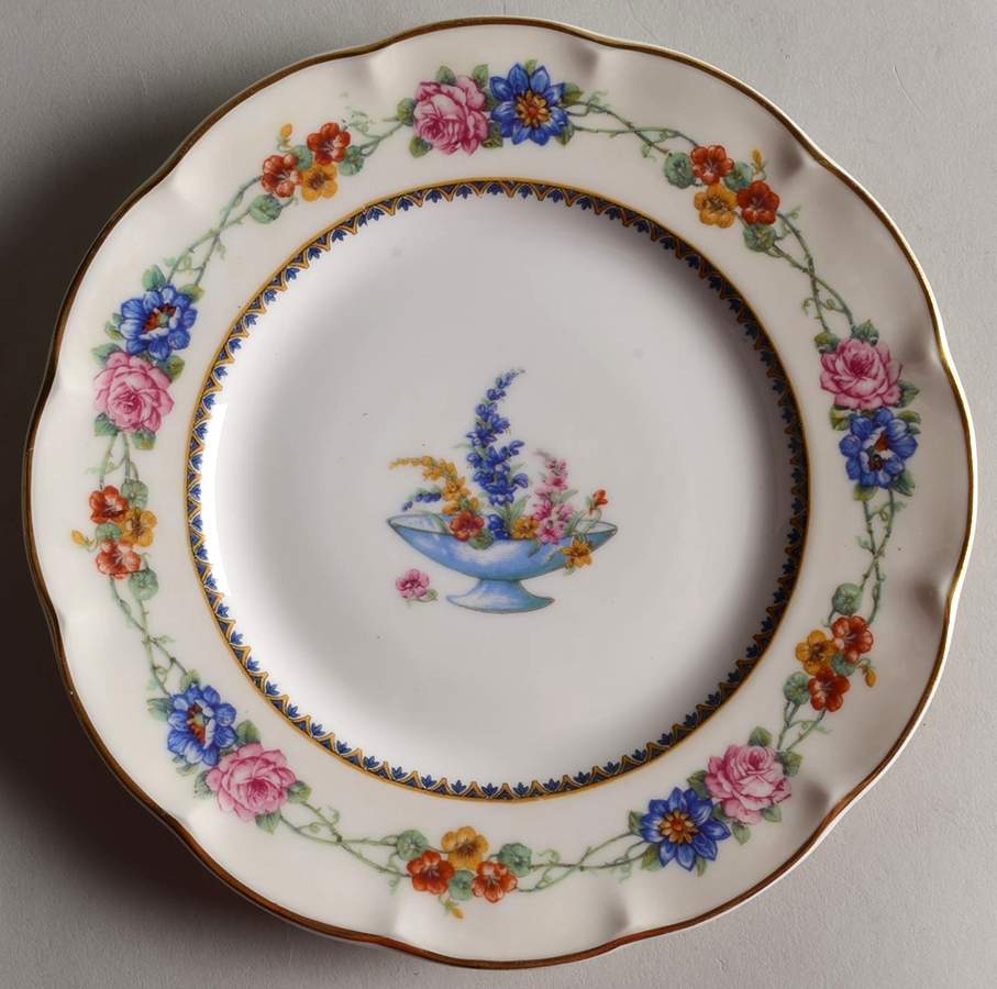 Aquitania Salad Plate by Haviland-1