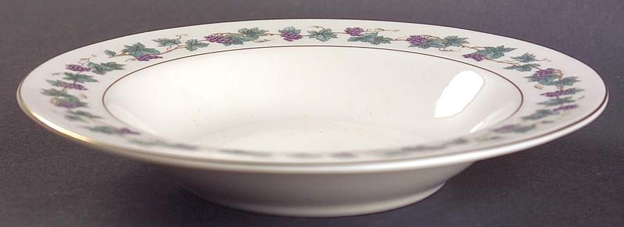 Arbor Rim Soup Bowl by Haviland-1