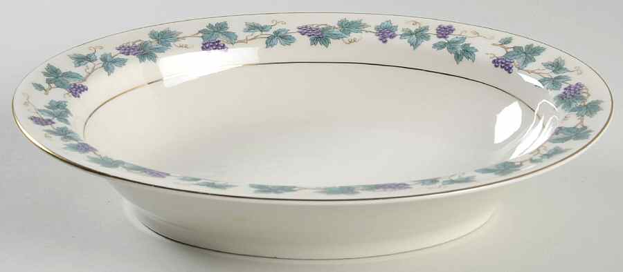 Arbor 9" Oval Vegetable Bowl by Haviland-1