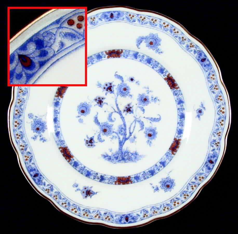 Arbre Bleu Bread & Butter Plate by Haviland-1