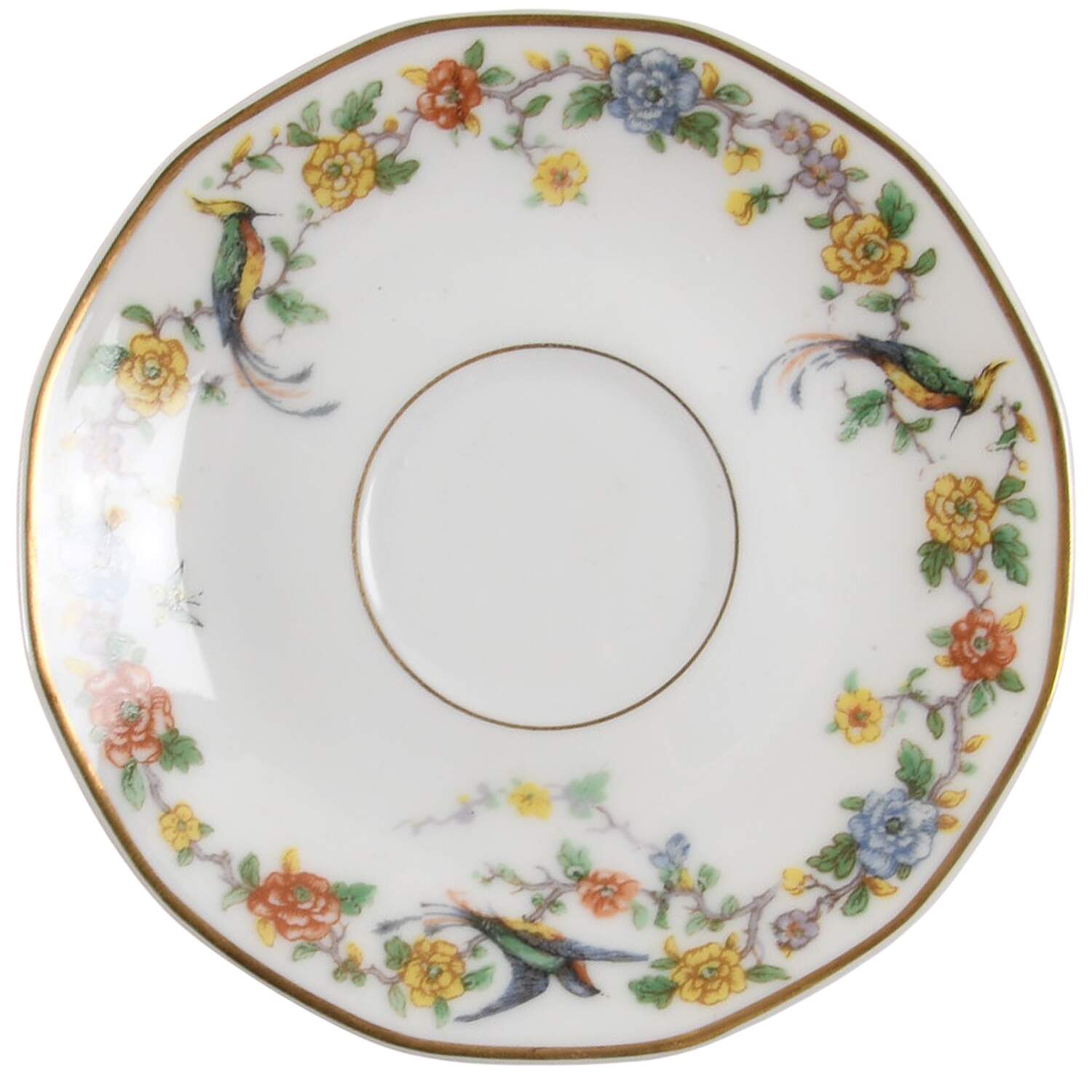 Arcadia (France With Birds) Saucer for Demitasse Cup by Haviland-1