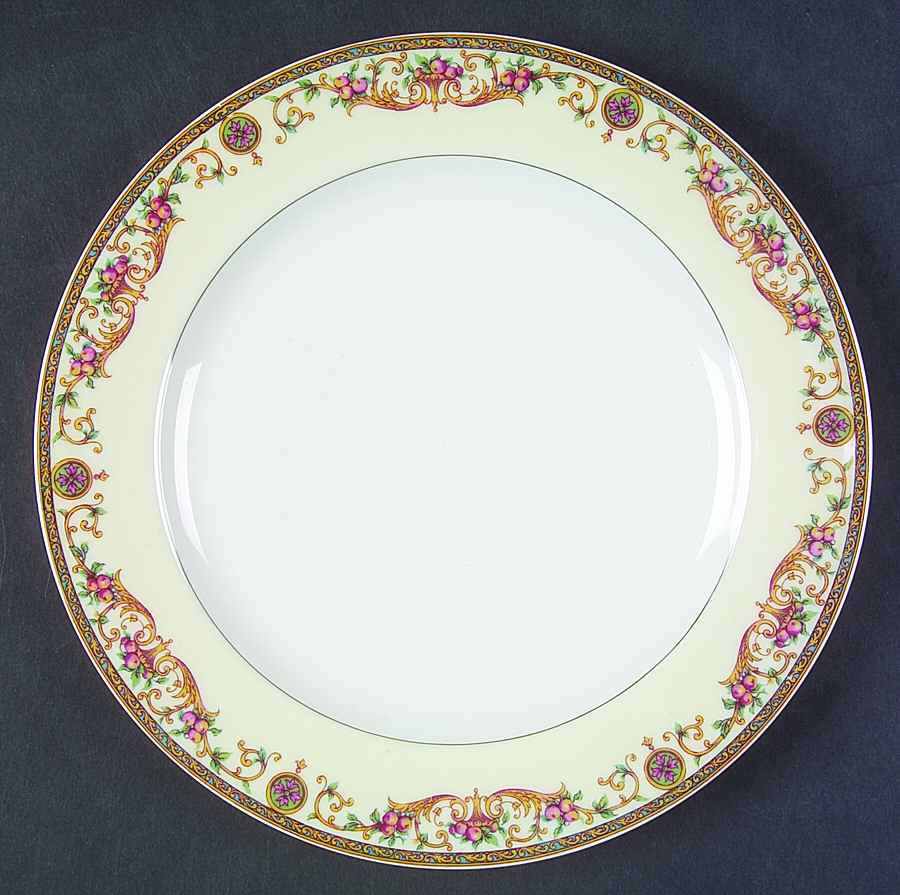 Arcadia (H and Co, No Birds) Luncheon Plate by Haviland-1