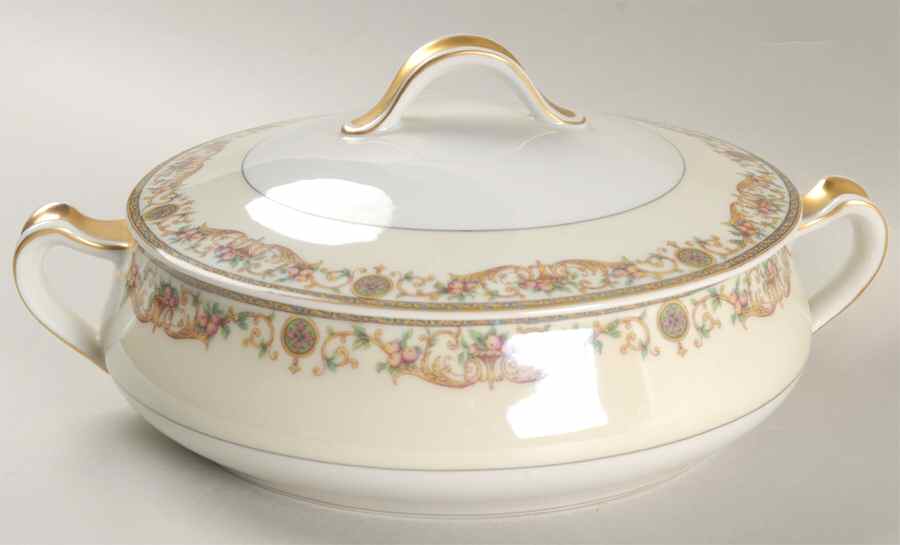 Arcadia (H and Co, No Birds) Round Covered Vegetable by Haviland-1