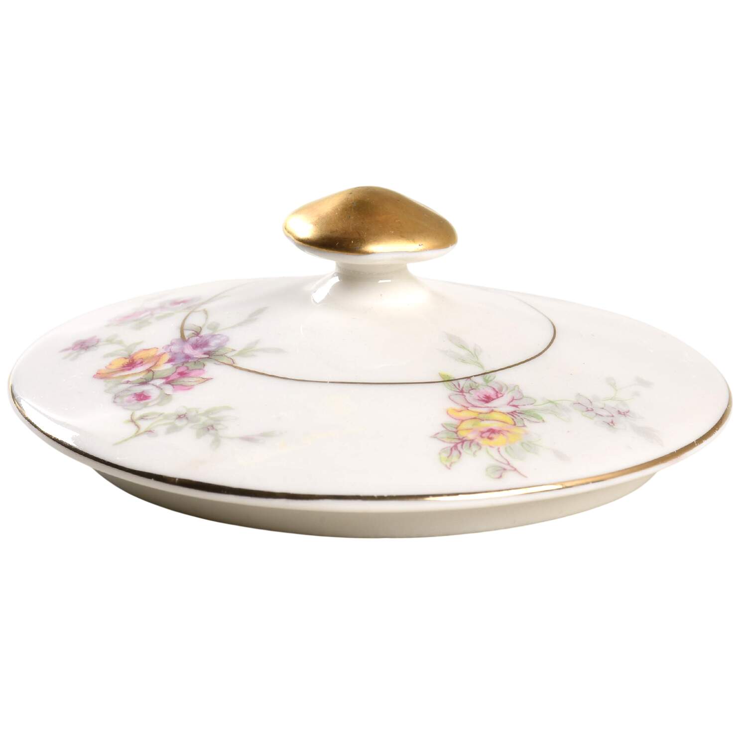 Arcadia (New York) Lid for Sugar Bowl by Haviland-1