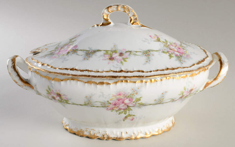 The Ardennes Oval Tureen & Lid by Haviland-1
