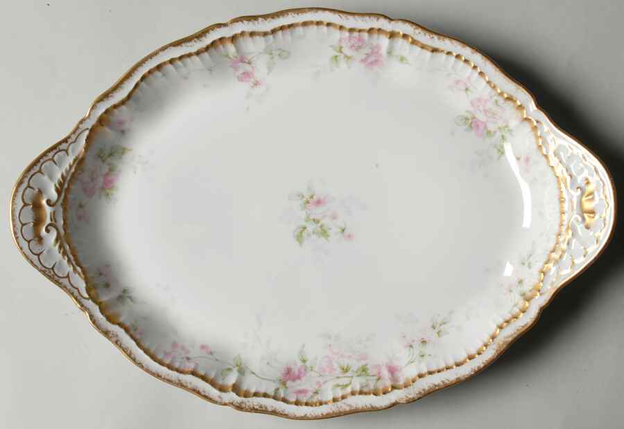 The Ardennes 11" Oval Serving Platter by Haviland-1