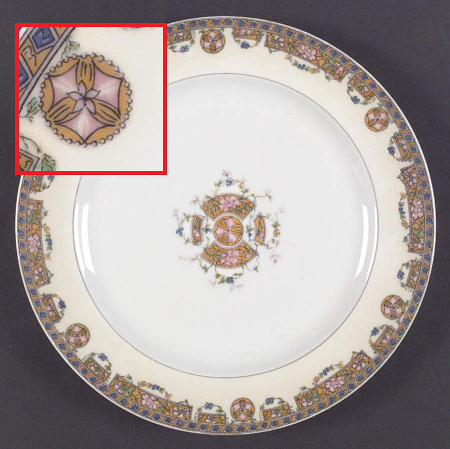 Argonne Dinner Plate by Haviland-1