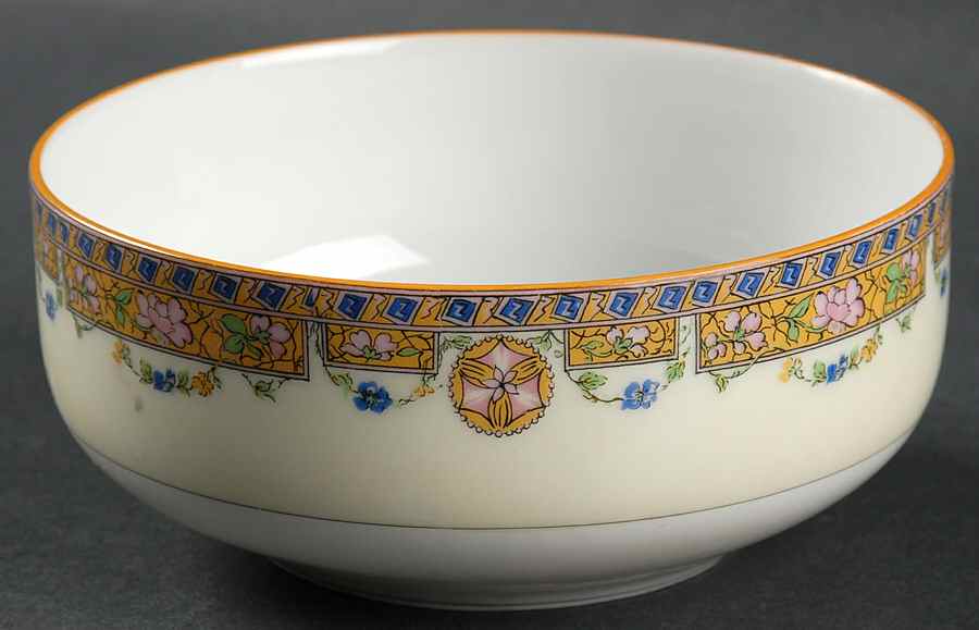 Argonne Cranberry Bowl by Haviland-1