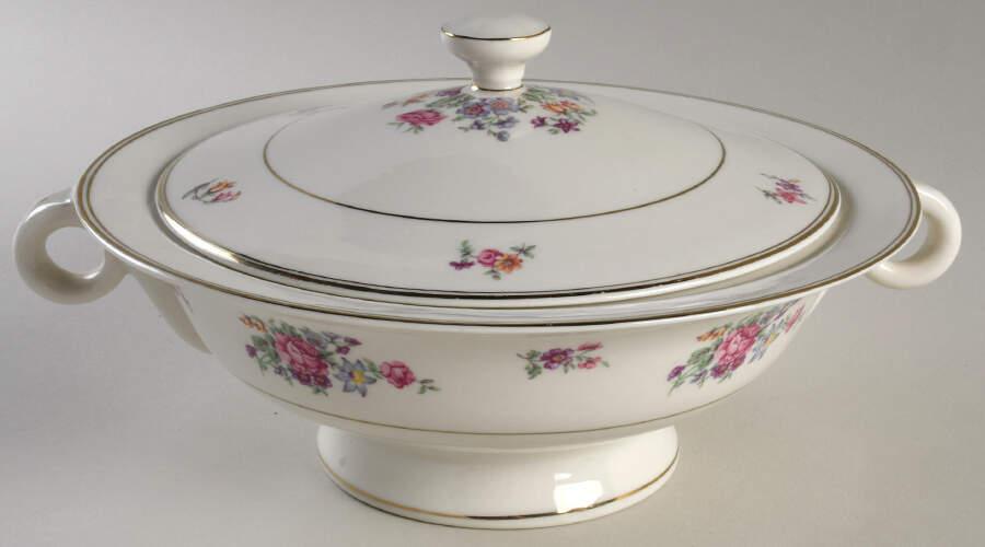 Arlington Round Covered Vegetable by Haviland-1