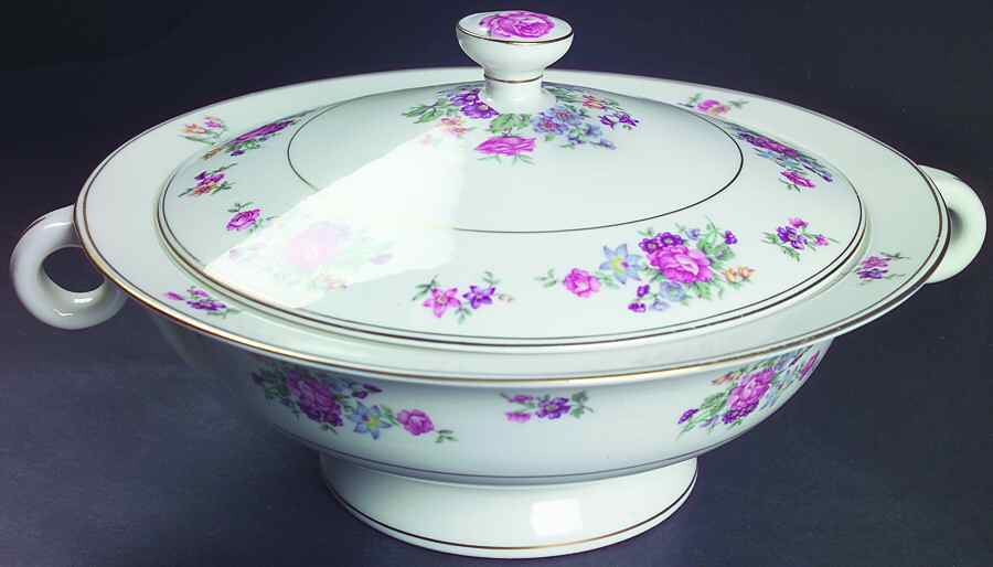Arlington Round Covered Vegetable by Haviland-1