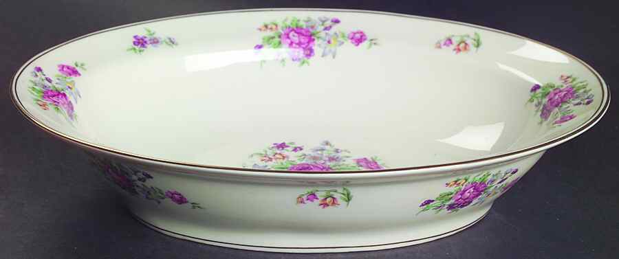 Arlington 9" Oval Vegetable Bowl by Haviland-1
