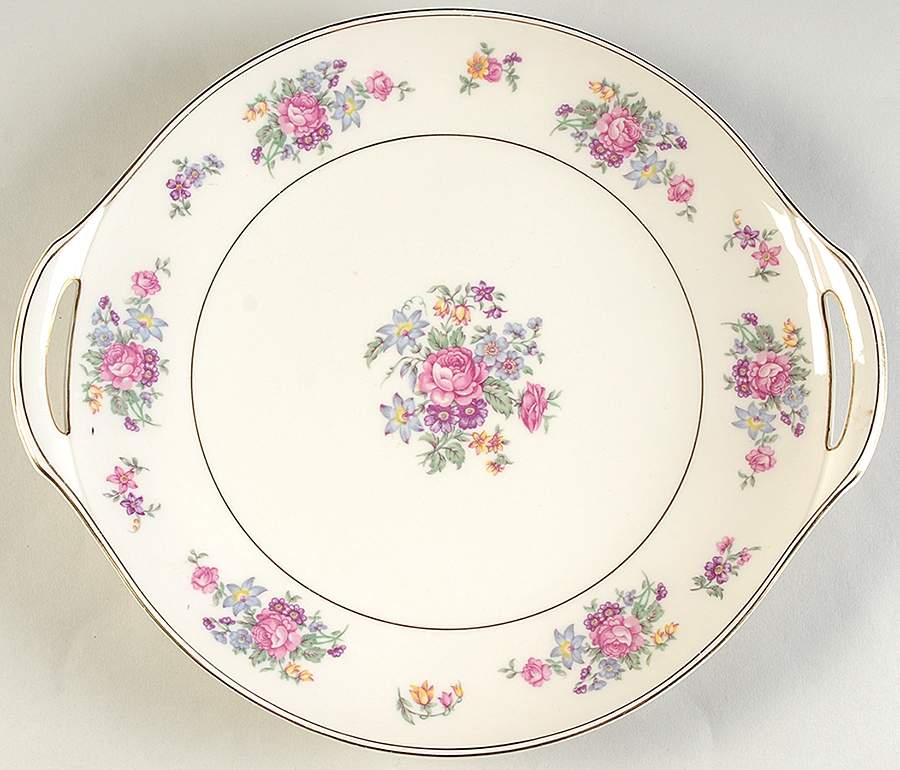 Arlington Handled Cake Plate by Haviland-1