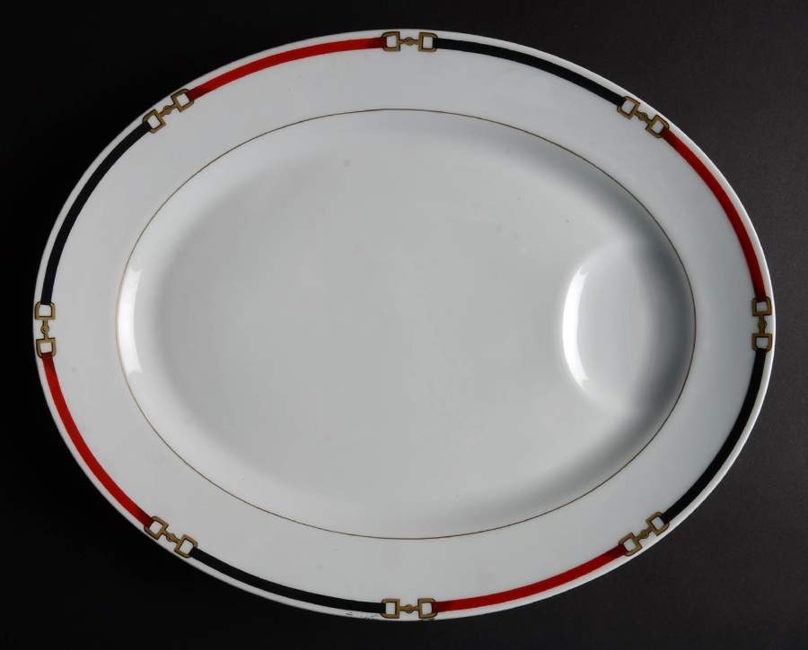 Ascot 13" Oval Serving Platter by Haviland-1