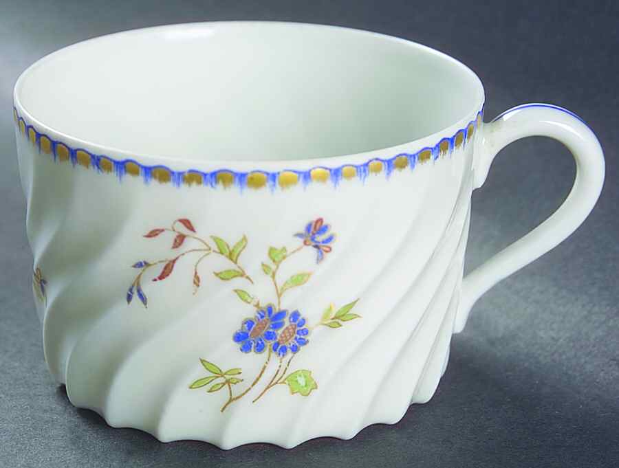 Aster D'Or Flat Cup by Haviland-1