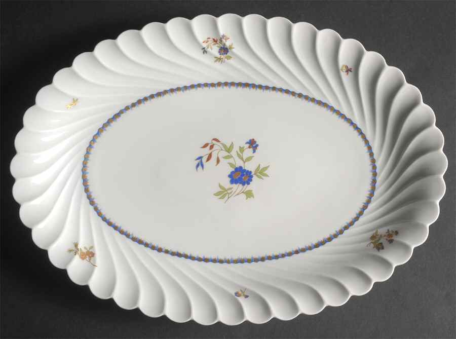 Aster D'Or 15" Oval Serving Platter by Haviland-1