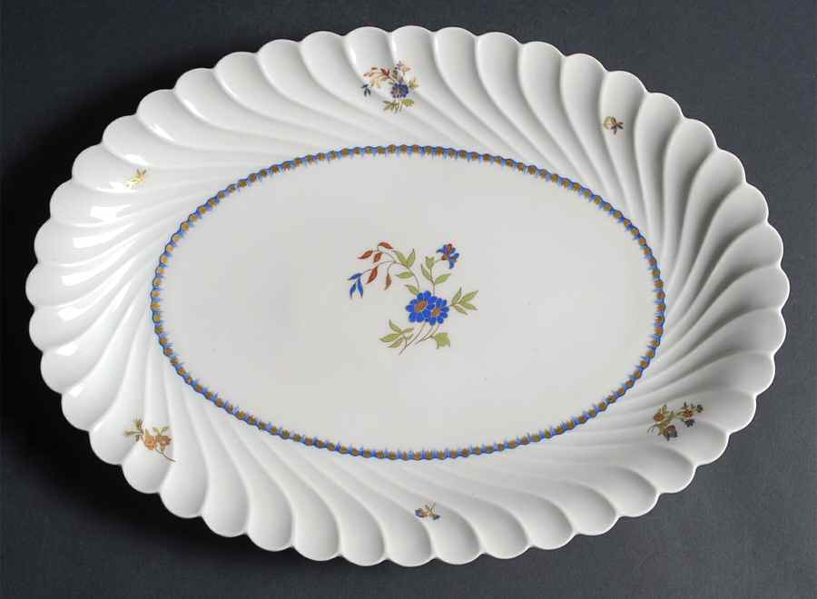 Aster D'Or 13" Oval Serving Platter by Haviland-1