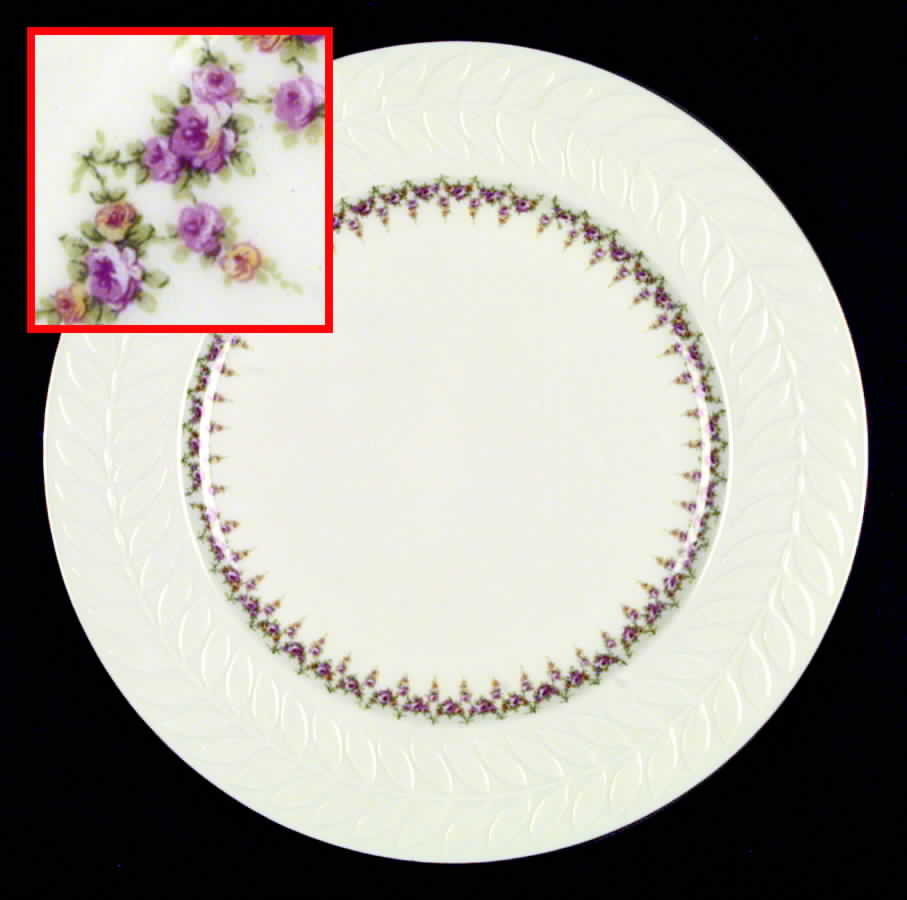 Ashley (Regent's Park Shape) Dinner Plate by Haviland-1