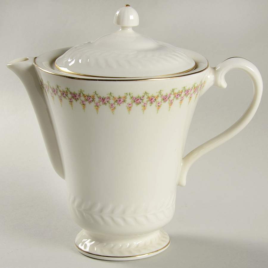 Ashley (Regent's Park Shape) Coffee Pot & Lid by Haviland-1