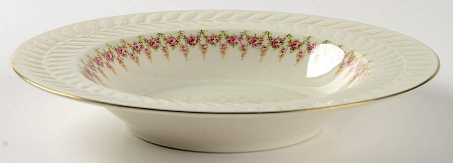 Ashley (Regent's Park Shape) Rim Soup Bowl by Haviland-1