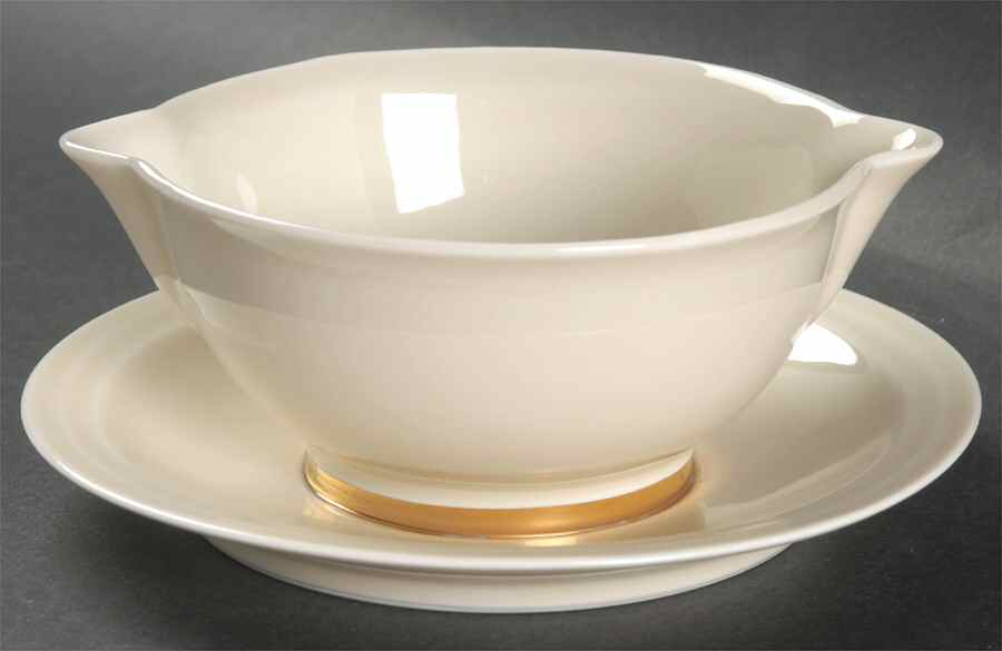 Astoria Gravy Boat with Attached Underplate by Haviland-1
