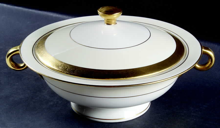 Athens Round Covered Vegetable by Haviland-1
