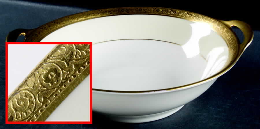 Athens 10" Round Vegetable Bowl by Haviland-1