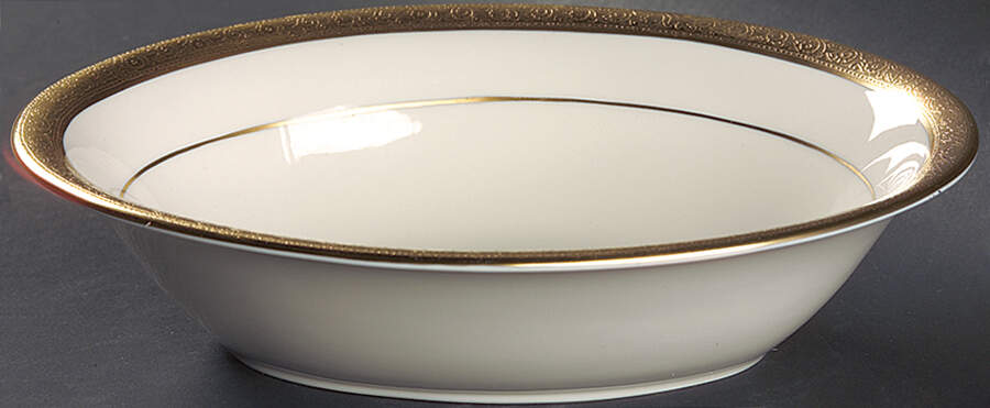 Athena (New York) 9" Oval Vegetable Bowl by Haviland-1