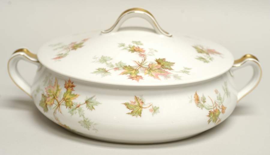 Autumn Leaf (No Trim) Round Covered Vegetable by Haviland-1