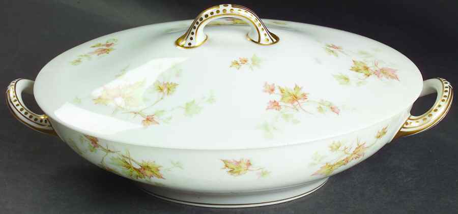 Autumn Leaf (No Trim) Oval Covered Vegetable by Haviland-1