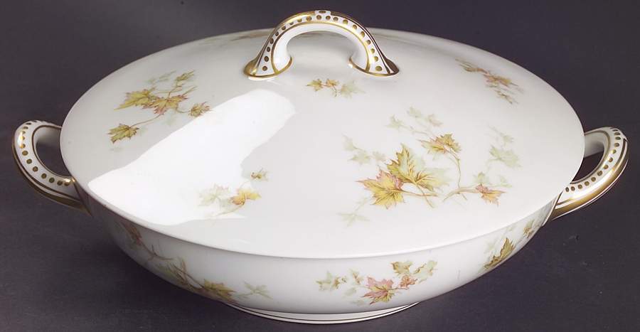 Autumn Leaf (No Trim) Round Covered Vegetable by Haviland-1