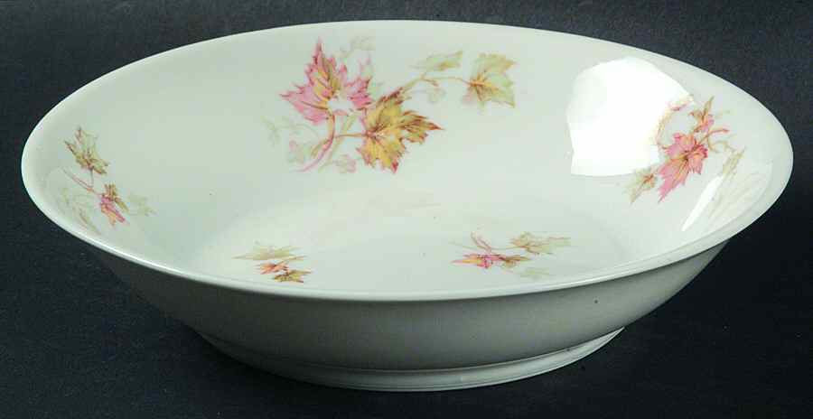 Autumn Leaf (No Trim) Coupe Cereal Bowl by Haviland-1