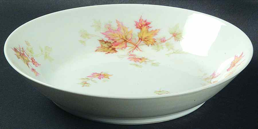 Autumn Leaf (No Trim) Coupe Soup Bowl by Haviland-1