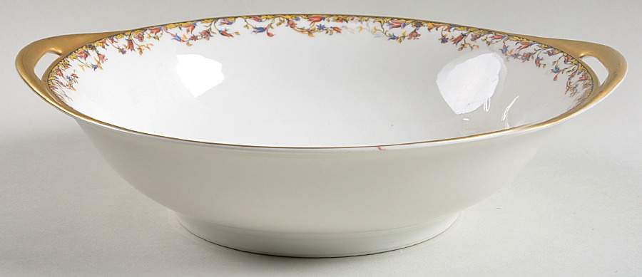 Aurora 10" Round Vegetable Bowl by Haviland-1