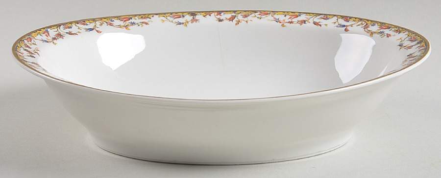 Aurora 9" Oval Vegetable Bowl by Haviland-1