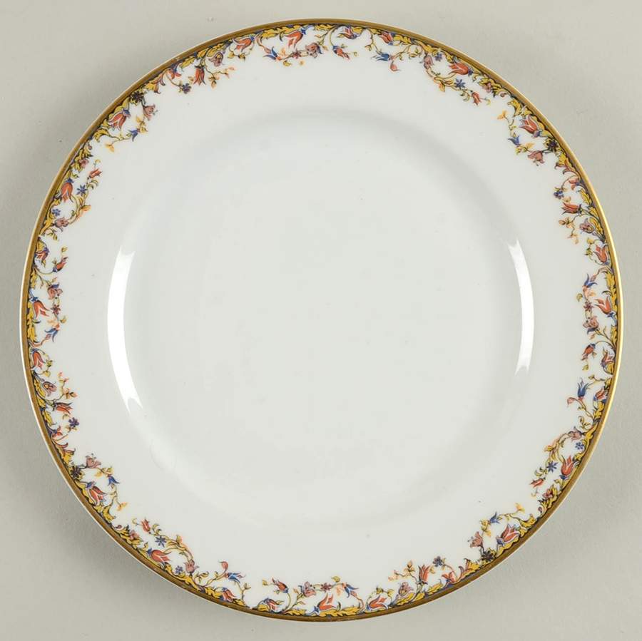 Aurora Luncheon Plate by Haviland-1