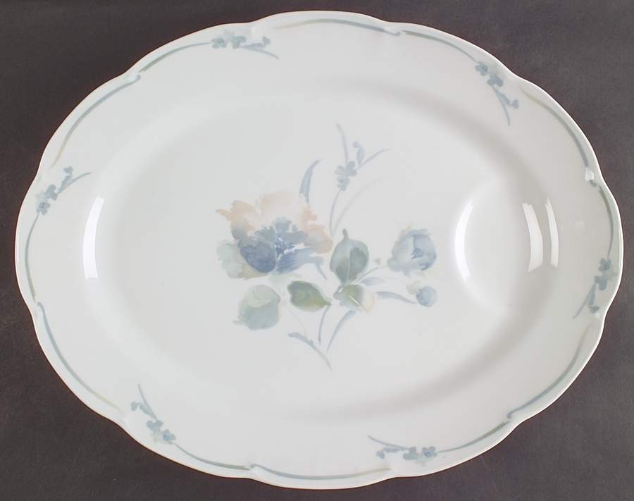 Auteuil 15" Oval Serving Platter by Haviland-1