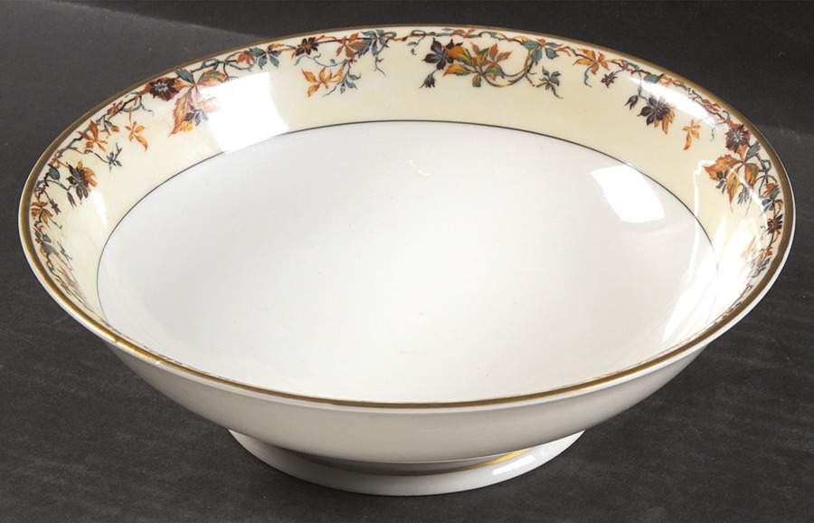 Autumn 9" Round Vegetable Bowl by Haviland-1