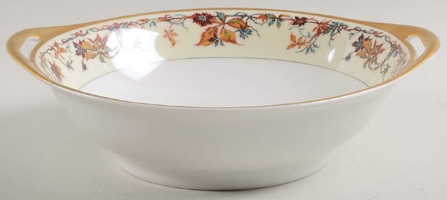 Autumn 8" Round Vegetable Bowl by Haviland-1
