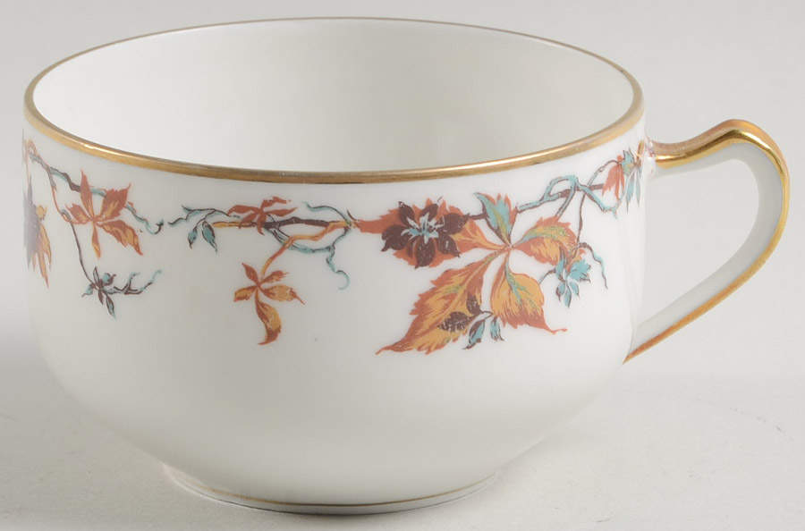 Autumn Flat Cup by Haviland-1