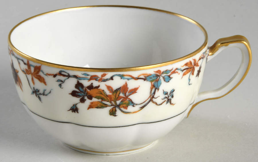 Autumn Flat Cup by Haviland-1
