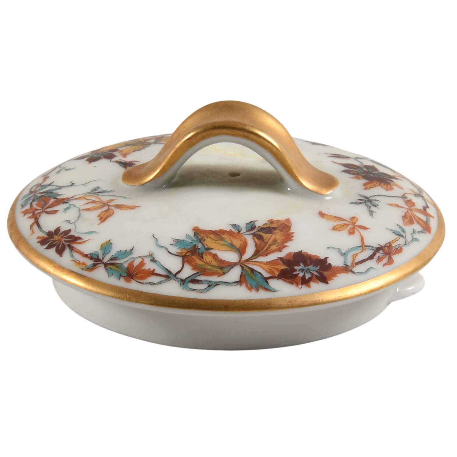 Autumn Lid for Teapot by Haviland-1
