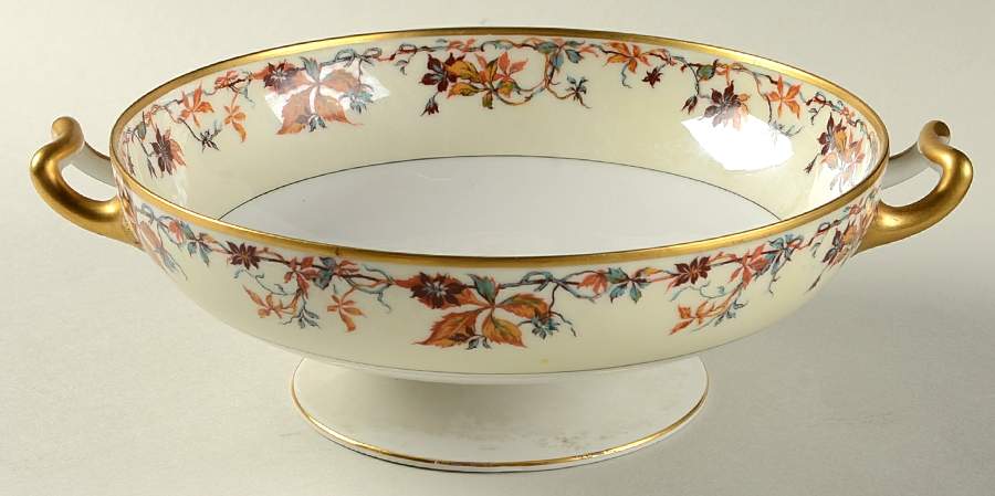 Autumn 8" Round Vegetable Bowl by Haviland-1