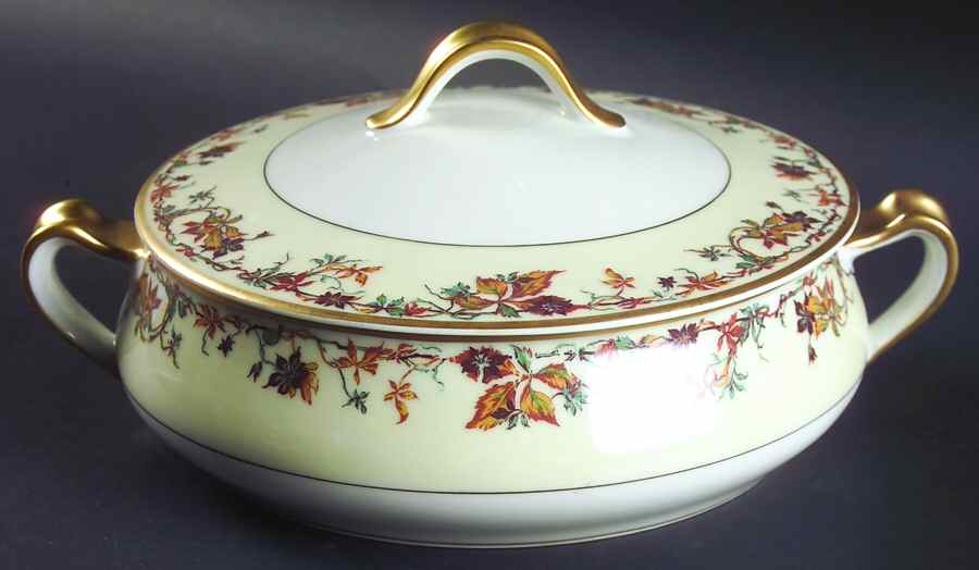 Autumn Round Covered Vegetable by Haviland-1
