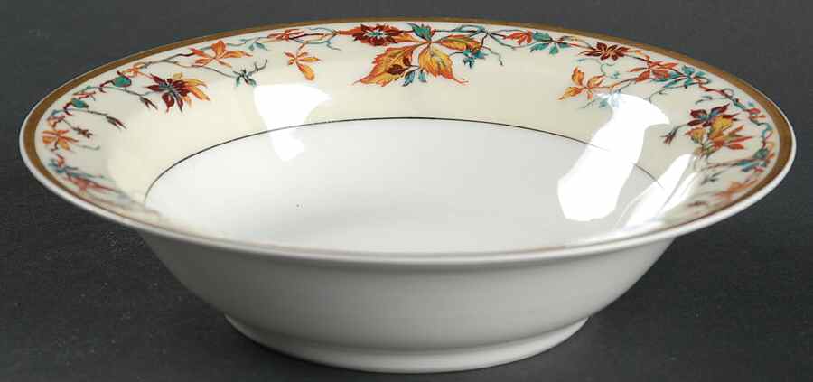Autumn Rim Cereal Bowl by Haviland-1