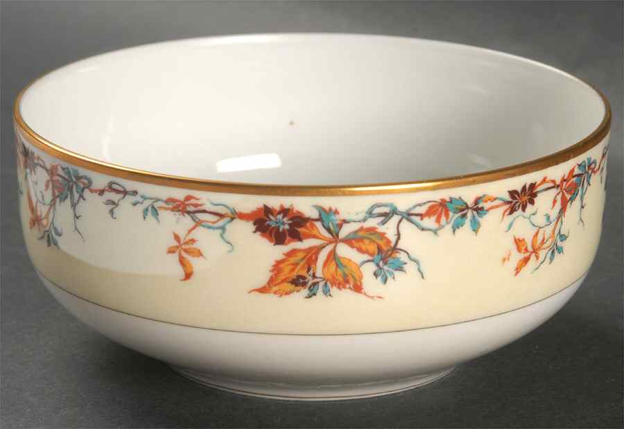 Autumn Cranberry Bowl by Haviland-1