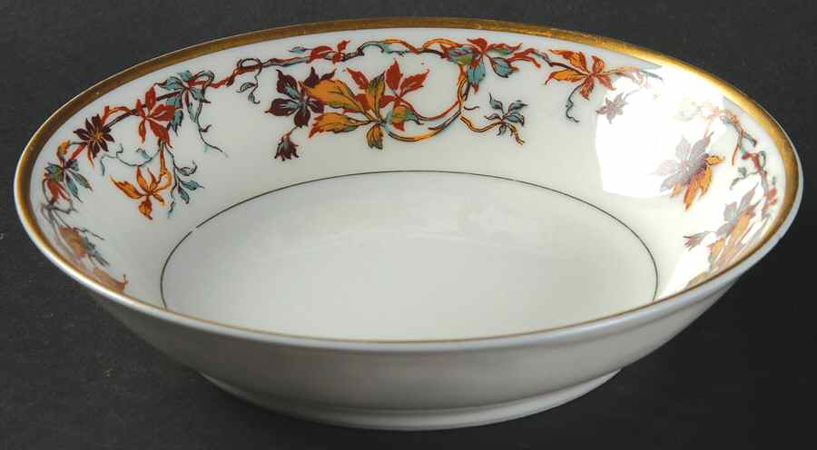 Autumn Fruit/Dessert (Sauce) Bowl by Haviland-1