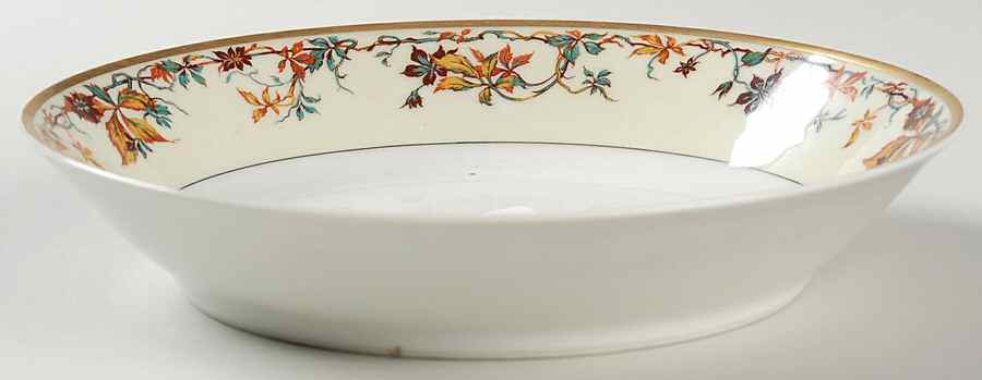 Autumn Coupe Soup Bowl by Haviland-1